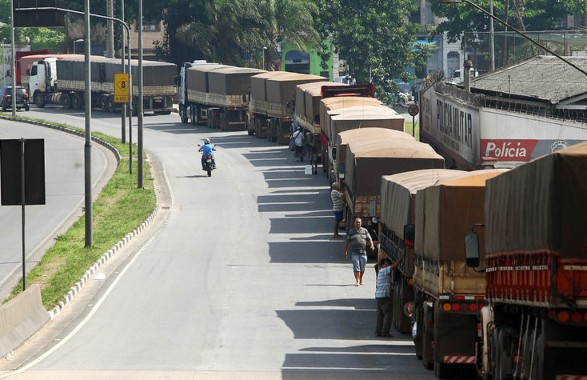 Preço médio do frete recuou 5% em junho